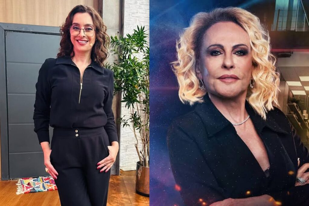 Cátia Fonseca e Ana Maria Braga com looks pretos, lado a lado